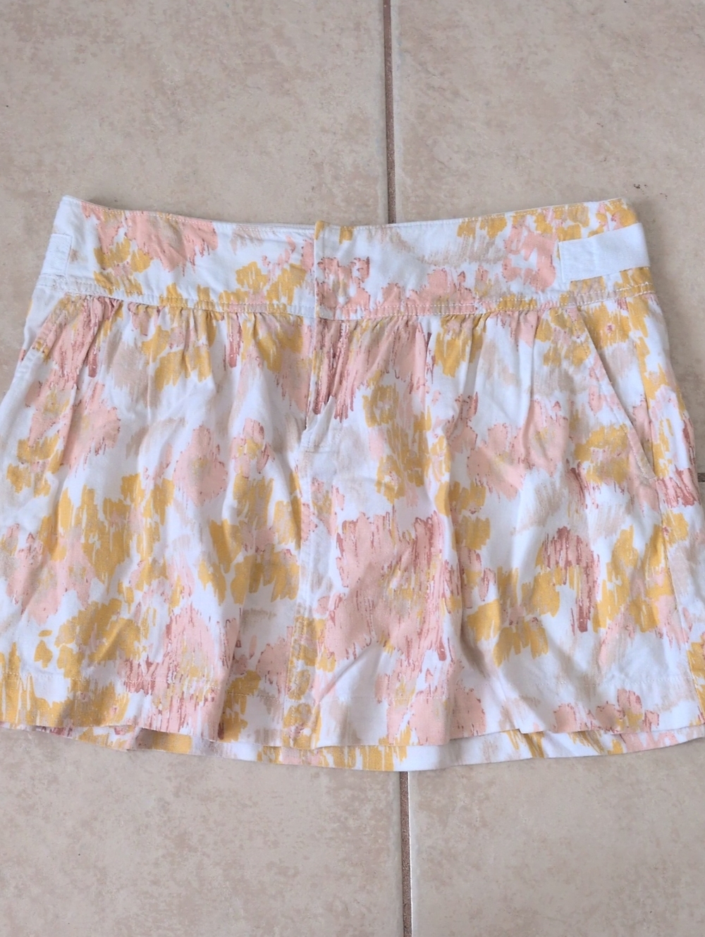 Old Navy Linen Blend Mini Skirt Size 6